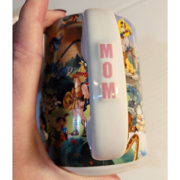 DISNEYLAND RESORT Disney Parks Original mom and dad 3D detail Coffee Mugs set 2 - Picture 3 of 16